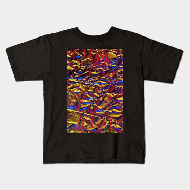 Aluminium Foil Kids T-Shirt by philippemx